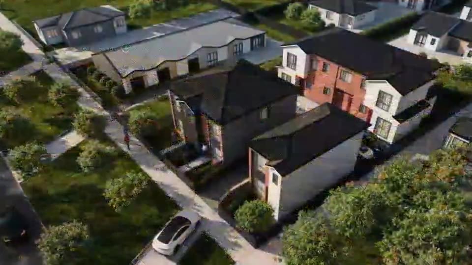 Aerial view of 8 Ashcroft Avenue